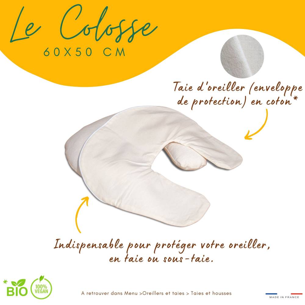 Détail du garnissage : balle d'épeautre IGP Haute-Provence.